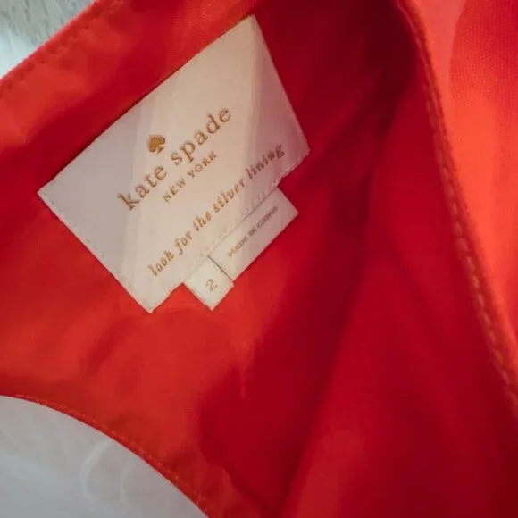 NWOT KATE SPADE 'Do Wonders' Color Block Fit & Flare Dress - Picture 9 of 9